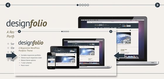 flex-slider photography website templates