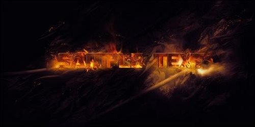 Create-Burning-Typography-with-Sparkles-Effect-in-Photoshop