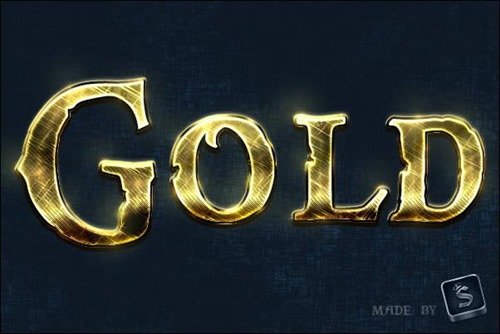 Create-a-Shiny,-Gold,-Old-World-Text-Effect-in-Photoshop