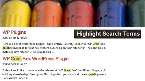 Highlight Search Terms