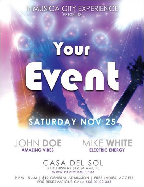 Music-Energies flyer templates