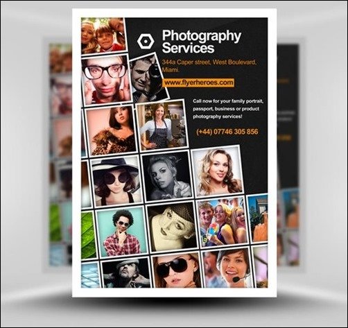 Photography2 flyer templates