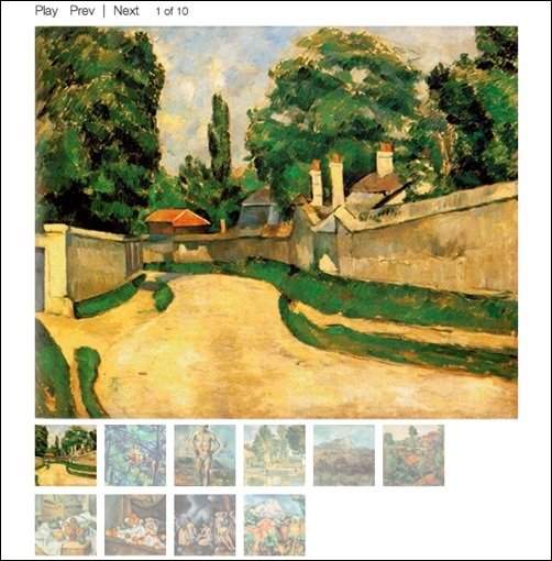 Portfolio-Slideshow jQuery carousel plugin