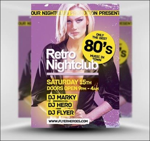 Retro-Flyer flyer templates