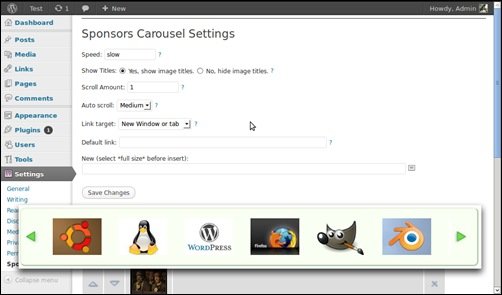 Sponsors Carousel