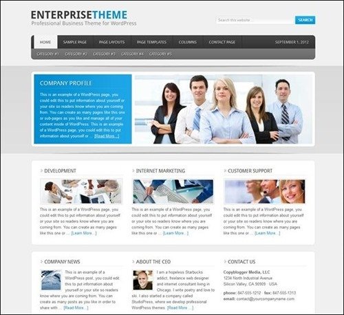 enterprise-theme-wordpress