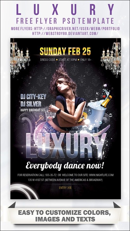 luxury flyer templates