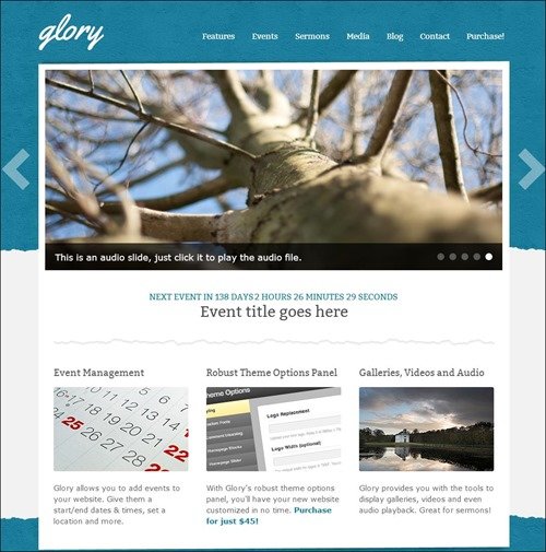 glory church templates