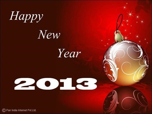 2013 new year background 