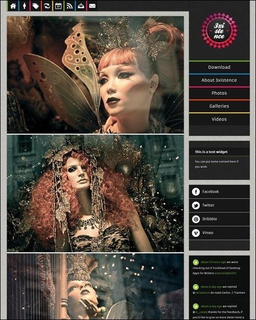3xistence best tumblr themes