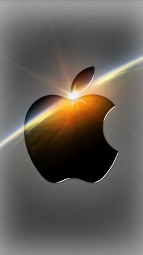Apple-Sunrise-Frosted iphone wallpapers