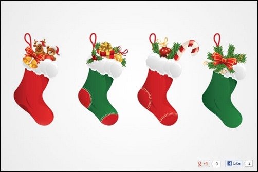 Christmas-Stocking-Vector Christmas-Stocking-Vector