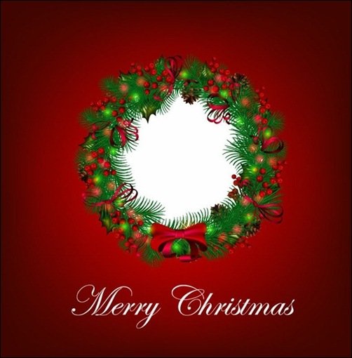 Christmas-Wreath-Vector