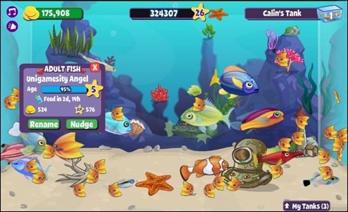 Fishville addictive facebook games