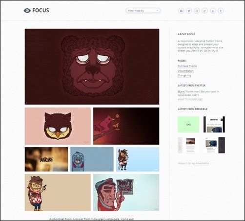 Focus best tumblr themes