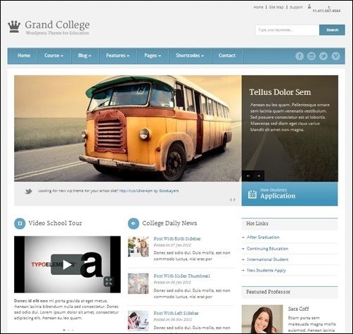 Grand-College wordpress business themes