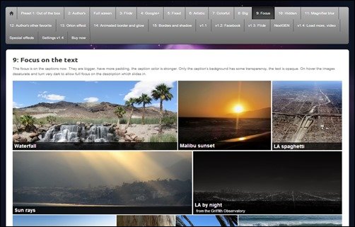 Justified-Image-Grid-jquery-slider-plugin