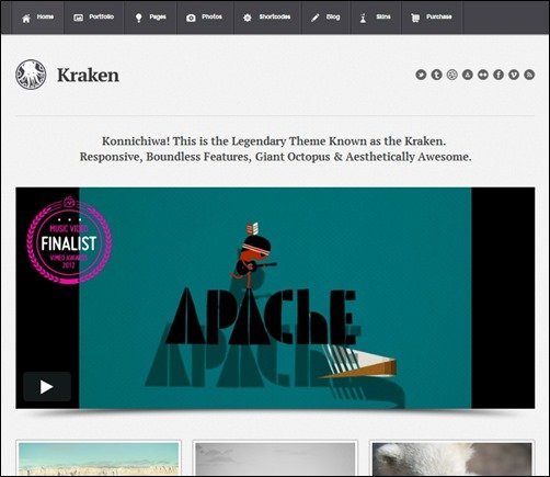 Kraken-simple-wordpress-themes