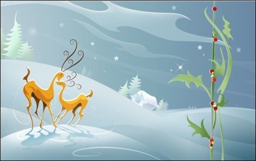 Mistletoe-Kissing