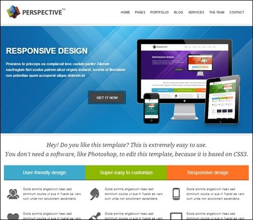 Perspective-html5-templates