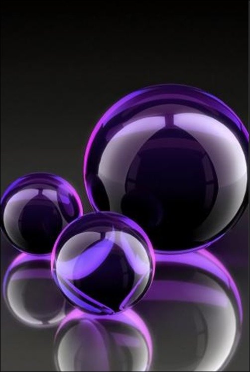 Purple-Orbs iphone wallpapers