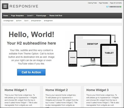 Responsive-simple-wordpress-themes