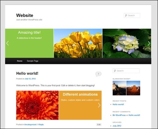 Slideshow-wordpress-sliders