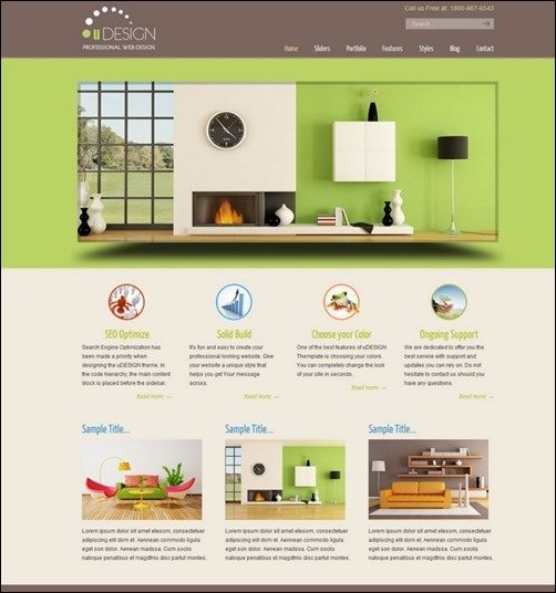 U-Design wordpress business themes