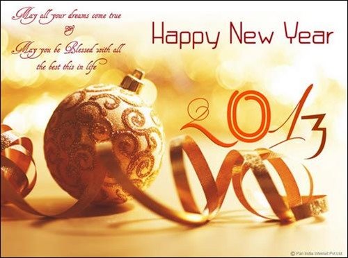 happy new year wallpaper 2013