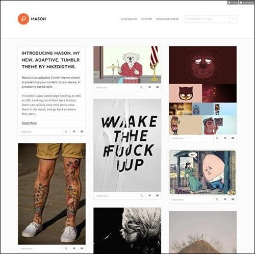 mason best tumblr themes