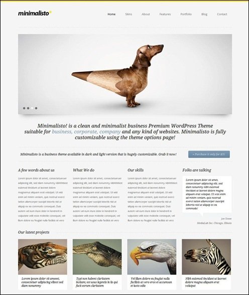 minimalisto-wordpress-theme