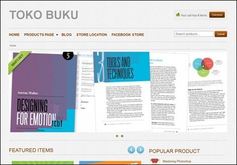 tokobuku WordPress ecommerce themes