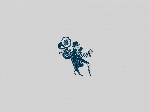 A-Man-Walking-minimal-wallpapers