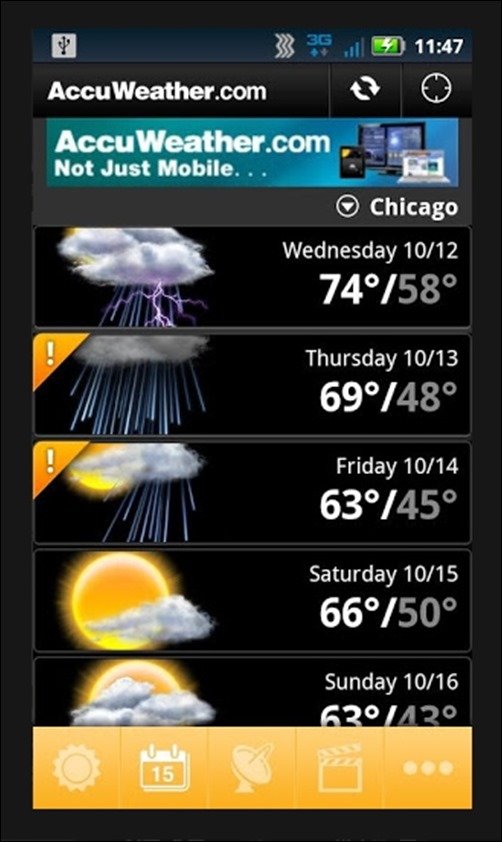 AccuWeather-fun-android-apps
