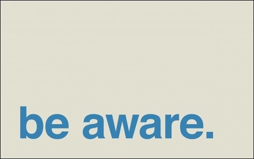 Be-Aware-minimal-wallpapers