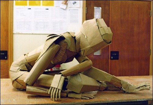 Cardboard-Figure-paper-art
