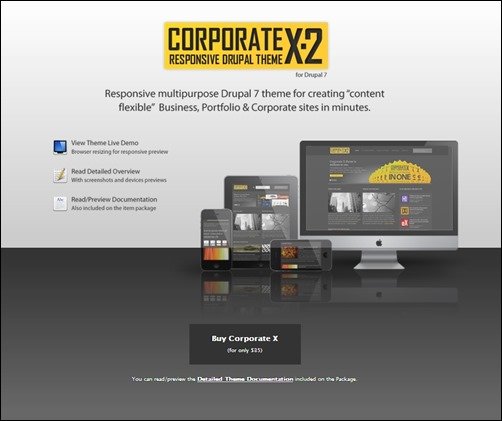 Corporate-X-drupla-7-themes