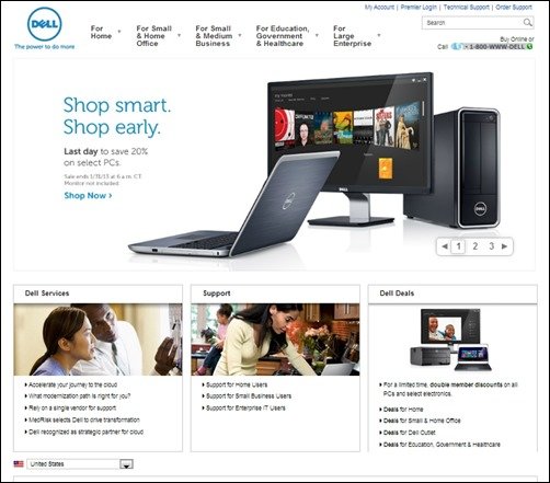 Dell-corporate-web-design