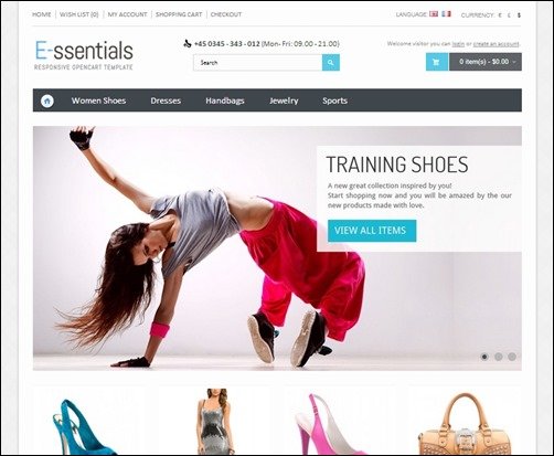 E-ssentials-opencart-themes-free