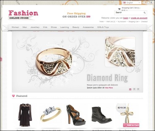 Fashion-opencart-templates