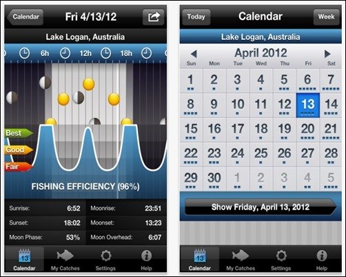 Fishing-Calendar-weather-apps-for-iphone