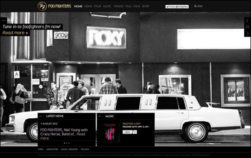 Foo-Fighters-band-websites