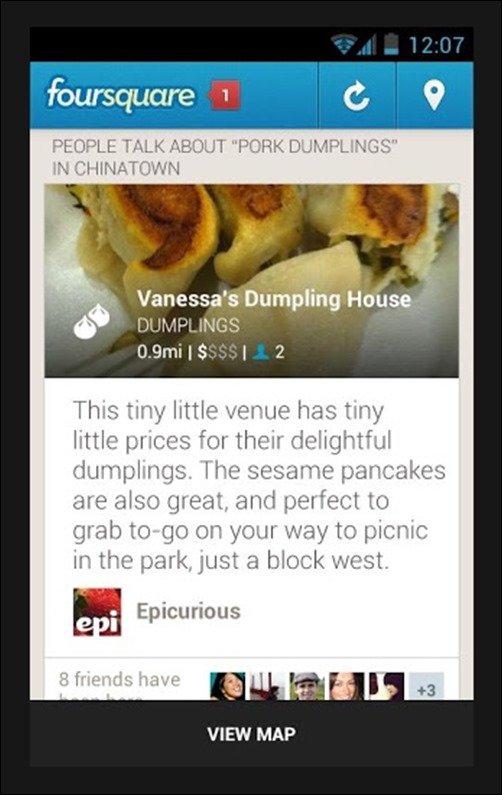 Foursquare-fun-android-apps