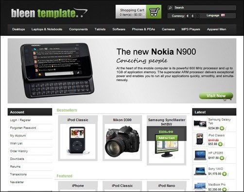 Grebleen-opencart-templates