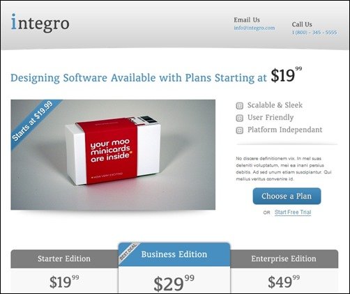 Integro-landing-page-templates