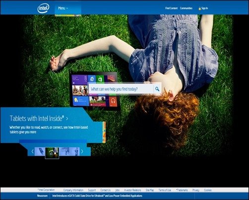 Intel-best-corporate-websites