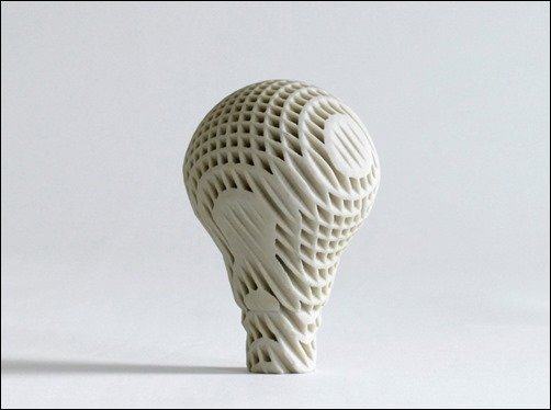 Lightbulb-art-sculptures