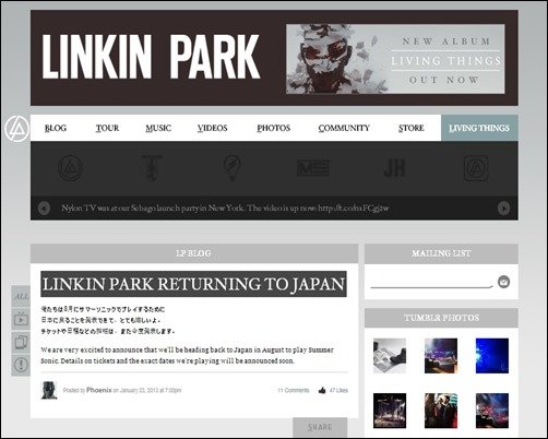 Linkin-Park-band-website