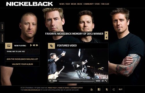 Nickelback-band-websites