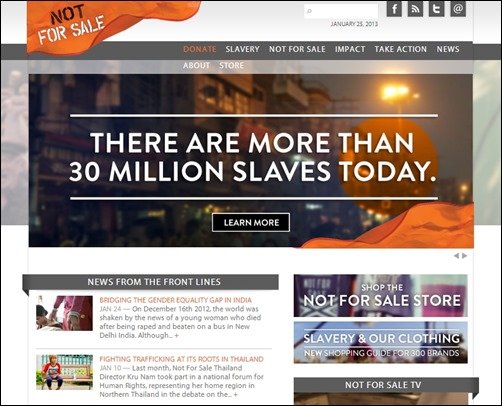 Not-For-Sale-nonprofit-website